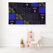 Vierde Patchwork Patroon juli - 4 juli Spandoek (Insitu)