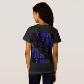 Vierde Patchwork Patroon juli - 4 juli T-shirt (Achterkant volledig)