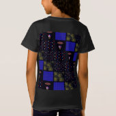 Vierde Patchwork Patroon juli - 4 juli T-shirt (Achterkant)