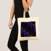 Vierde Patchwork Patroon juli - 4 juli Tote Bag (Voorkant (product))