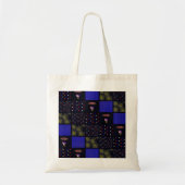 Vierde Patchwork Patroon juli - 4 juli Tote Bag (Voorkant)