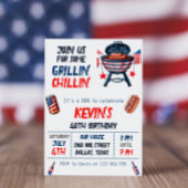 Vierde patriottische partij juli BBQ Kaart