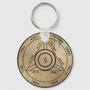 Vierde Pentacle van de Sleutelhanger van Saturnus