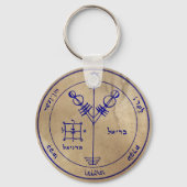 Vierde Pentacle van Jupiter Sleutelhanger (Voorkant)