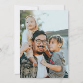 Vierde Pool Party Red, Blue and White Invi Kaart (Achterkant)