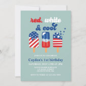 Vierde Rode Blauwe Dag juli Kaart (Voorkant)