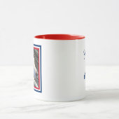 Vierde Rode Blauwe Kute Dog met scarf van juli Mok (Midden)