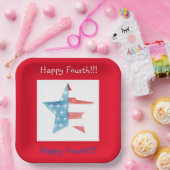 VIERDE RODE BORDEN VAN HET PAPIER VAN HET SCHERM ( PAPIEREN BORDJE (Feest)