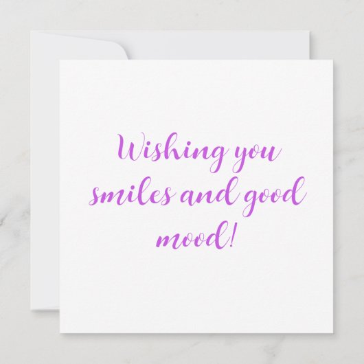 Vierde roze Paarse goudmeisjes Kaart (Achterkant)