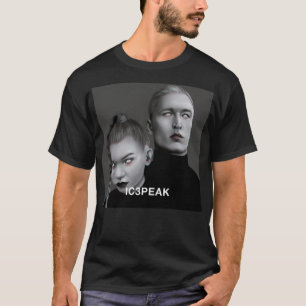 vierde Show IC3PEAK-ijspiek World Tour 2021 Poste T-shirt
