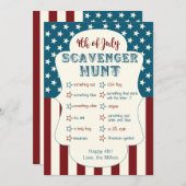 Vierde speeldag juli | Scavenger Hunt (Voorkant / Achterkant)