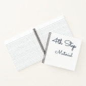 Vierde stapsgewijze laptop notitieboek (Binnen)