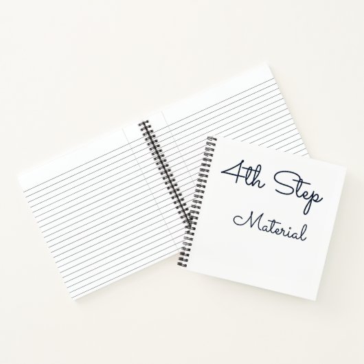 Vierde stapsgewijze laptop notitieboek (Binnen)