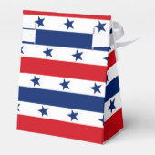 Vierde sterren strepen Patriottische Partij gunst Bedankdoosjes (Achterkant)