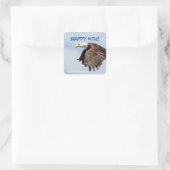Vierde stickers van juli met Bald Eagle (Tas)