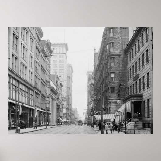 Vierde straat poster (Voorkant)