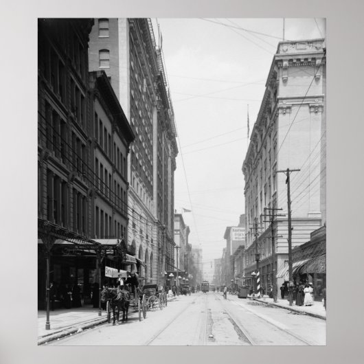 Vierde straat poster (Voorkant)