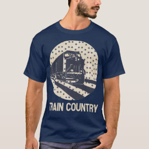 Vierde treindiensttreinstel Spoorweg T-shirt