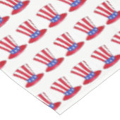 Vierde trieste juli Amerikaanse oom Sam Stars Stri Tafelkleed (Gekanteld)