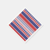 Vierde trieste juli over het patriottisch document servet (Hoek)