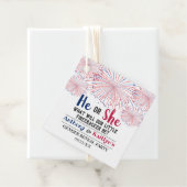 Vierde trieste trimester van juli bedankjes labels (In situ)