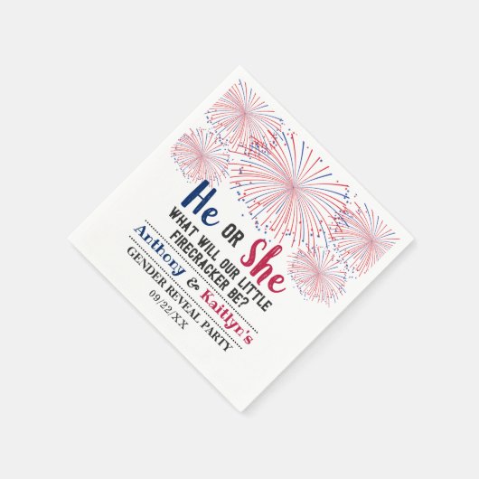 Vierde trieste trimester van juli servet (Hoek)