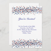 Vierde uitnodiging juli (Voorkant / Achterkant)