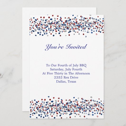 Vierde uitnodiging juli (Voorkant / Achterkant)