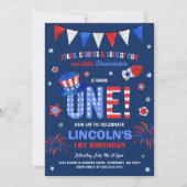 Vierde uitnodiging op de vierde dag van juli (Voorkant)