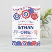 Vierde uitnodiging op de vierde dag van juli (Staand voorkant)