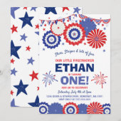 Vierde uitnodiging op de vierde dag van juli (Voorkant / Achterkant)