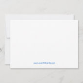 Vierde uitnodiging van Birhday Party (Achterkant)