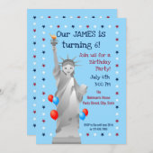 Vierde uitnodiging van de Jongen Partij van juli (Voorkant / Achterkant)