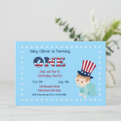 Vierde uitnodiging van de Jongen Partij van juli 1 (Staand voorkant)