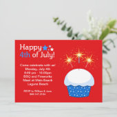 Vierde uitnodiging van juli (Staand voorkant)