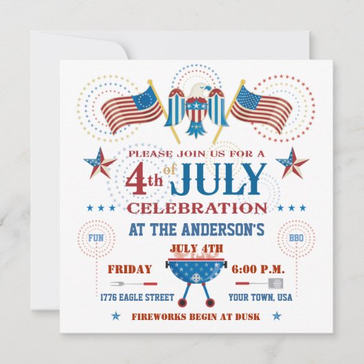 Vierde uitnodiging van juli (Voorkant)