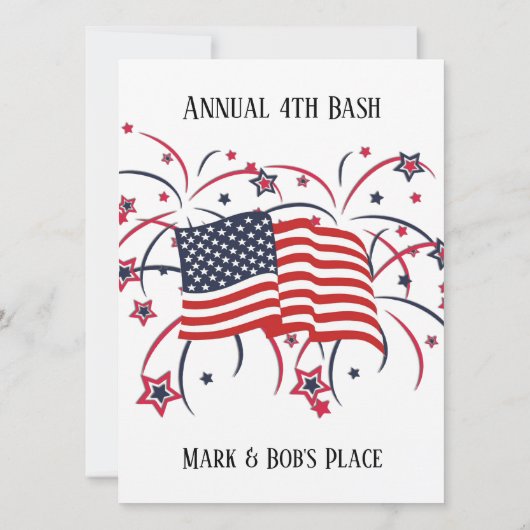 Vierde uitnodiging van juli (Achterkant)