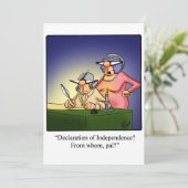 Vierde uitnodiging van juli (Staand voorkant)