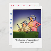 Vierde uitnodiging van juli (Voorkant / Achterkant)