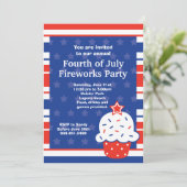 Vierde uitnodiging van juli (Staand voorkant)