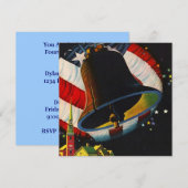 Vierde uitnodiging van Liberty Bell Rings (Voorkant / Achterkant)