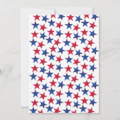 Vierde uitnodiging voor patriottisch meisje (Achterkant)