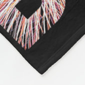 Vierde van juli rood wit en zoem vuurwerk finale fleece deken (Hoek)