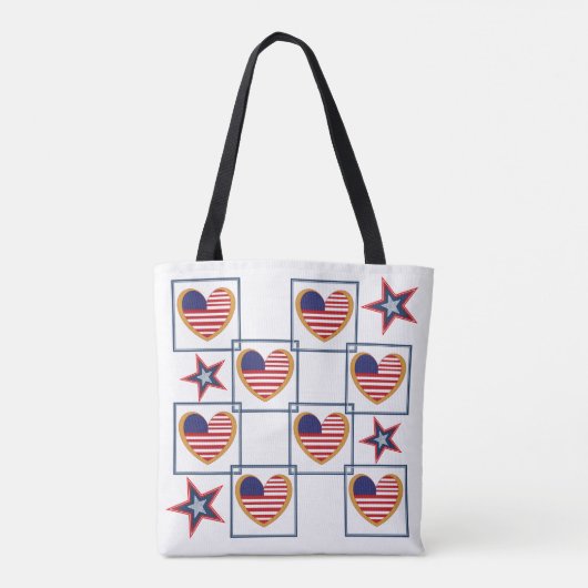 Vierde van JULI Tote Bag (Achterkant)