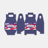 Vierde van juli voorkeur Boxen Een Star-Spangled W Bedankdoosjes (Uitgevouwen)