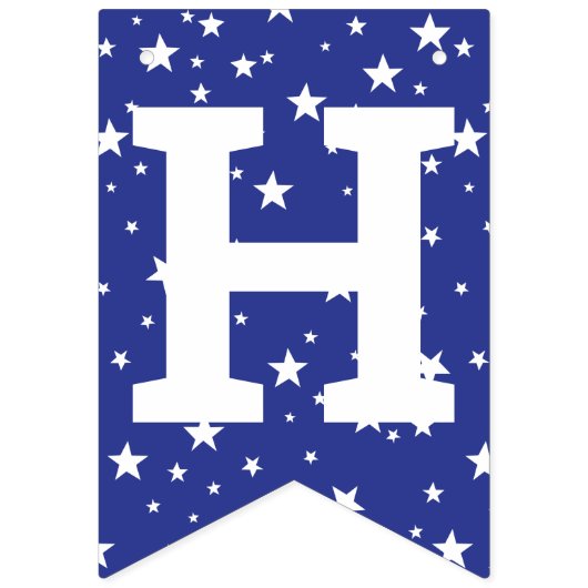 Vierde van juli waarin bannerflarden worden gebund vlaggetjes (Tweede vlag)