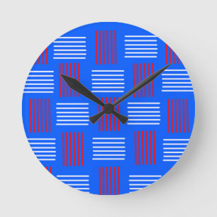 Vierde van juli Weave  Ronde Klok