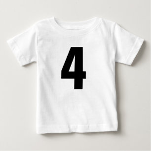 Vierde verjaardag 4 Toddler T-shirts