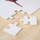 Vierde verjaardag is goud legpuzzel (Zijkant)
