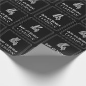 Vierde verjaardag: Kunst Deco Geïnspireerde look " Cadeaupapier (Hoek)